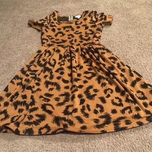 Cheetah print dress